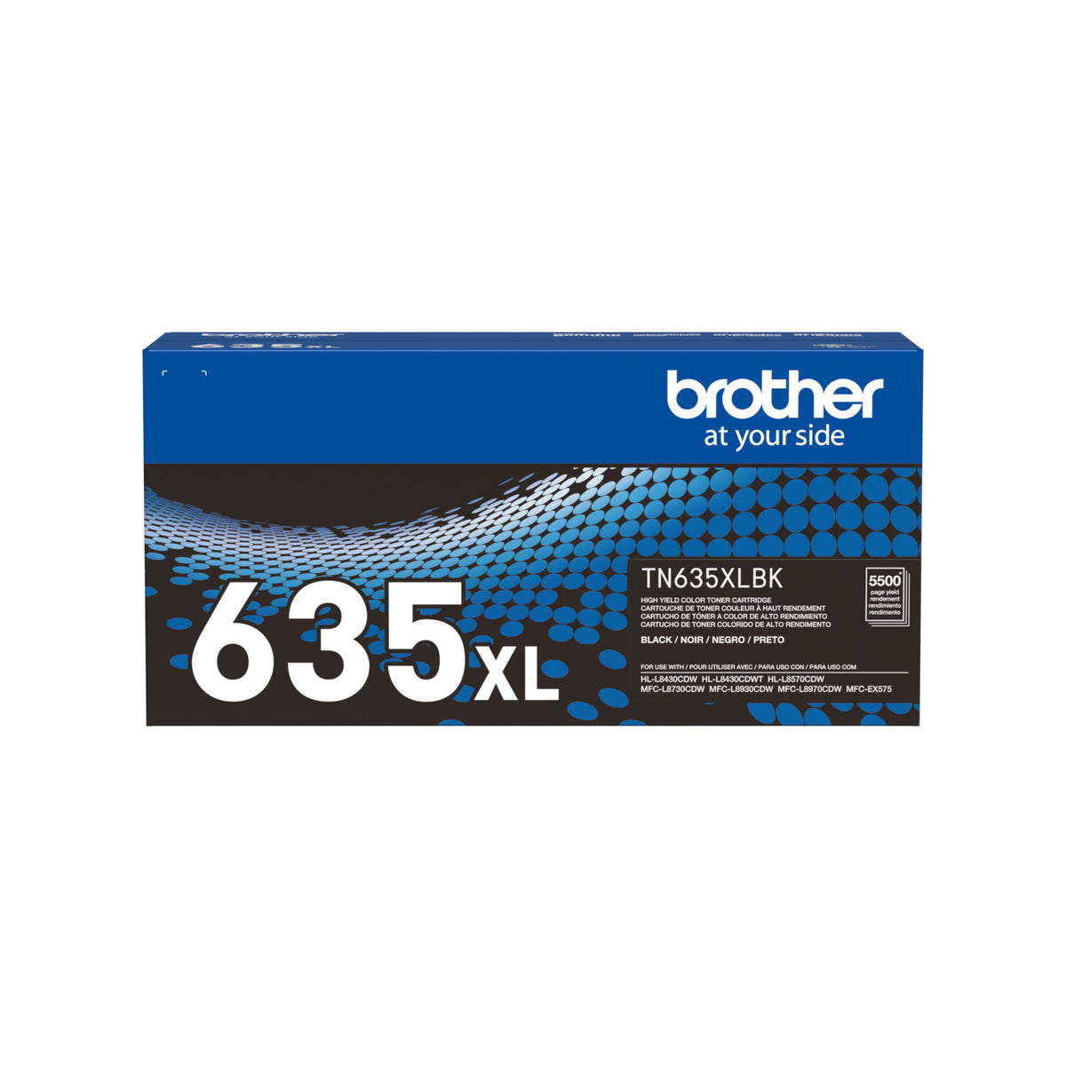 Brother TN635XL Original Black Toner Cartridge High Yield