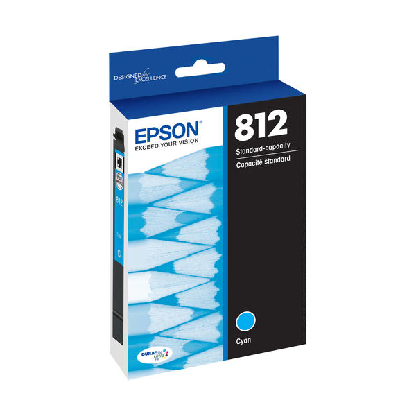 Epson T812 Original Cyan Ink Cartridge