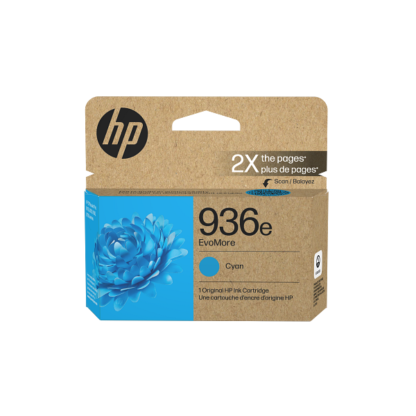 HP 936E Original Cyan Ink Cartridge High Yield (4S6V3LN) High Yield