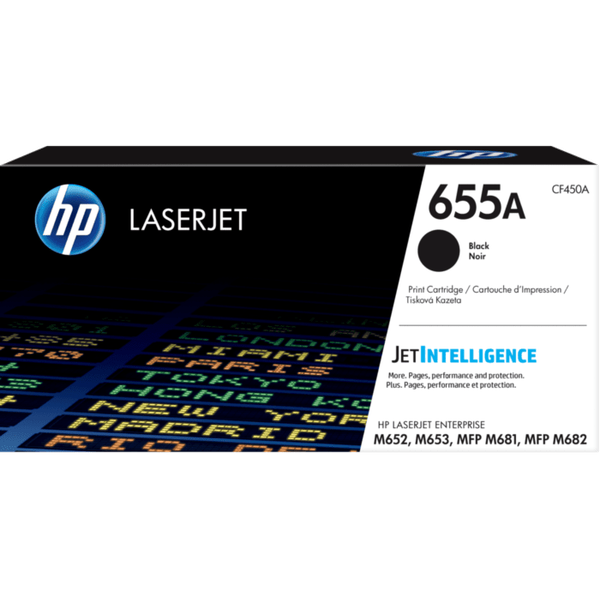 HP 655A CF450A Original Black Toner Cartridge
