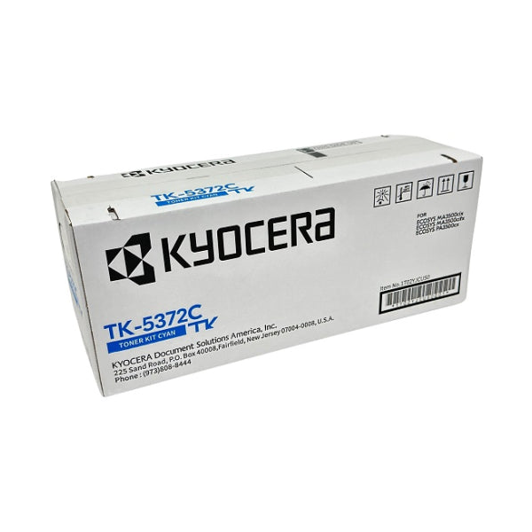 Kyocera Original TK-5372C (TK5372C) Cyan Toner Cartridge