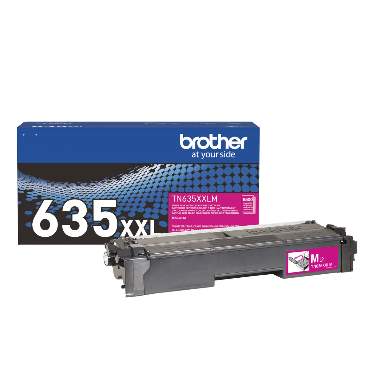 Brother TN635XXL Original Magenta Toner Cartridge Extra High Yield