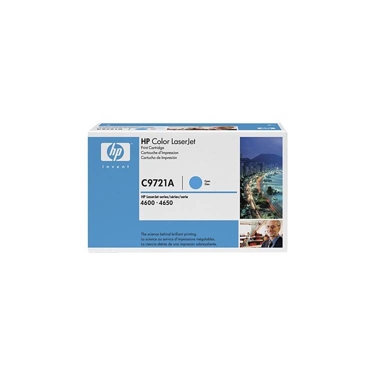 HP 641A Original Cyan Toner Cartridge (C9721A)
