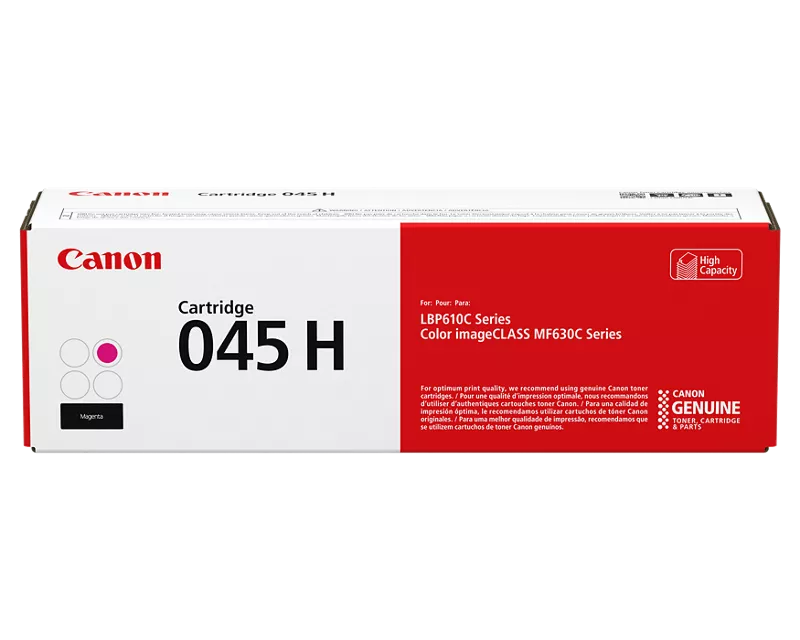 Canon 045H Original Magenta Toner Cartridge (1244C001) High Yield
