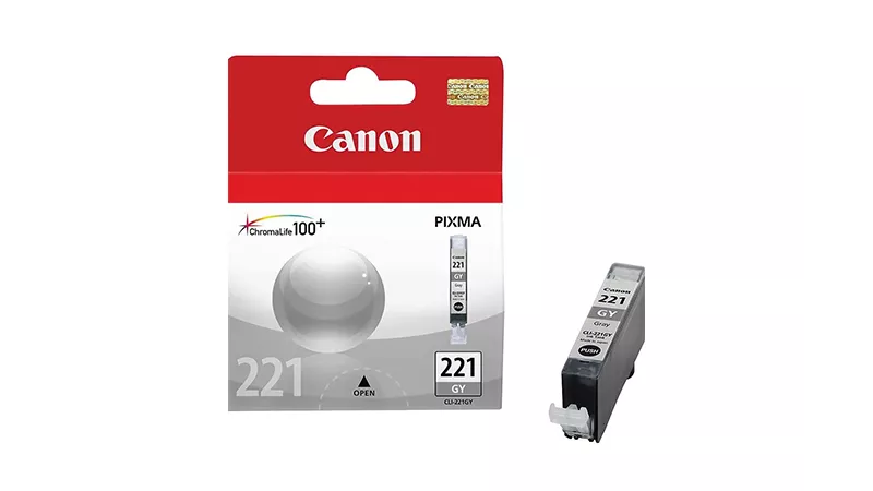 Canon CLI221 2950B001 Original Gray Ink Cartridge