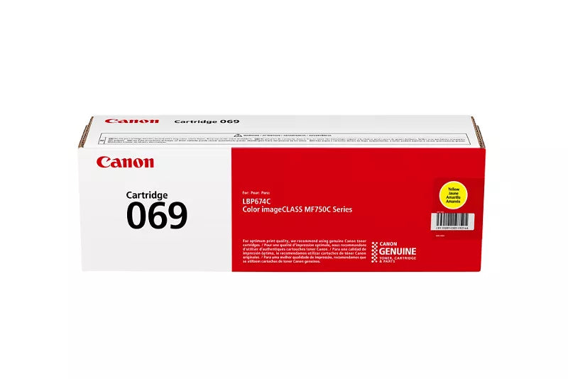 Canon 069 5095C001 Original Yellow Toner Cartridge