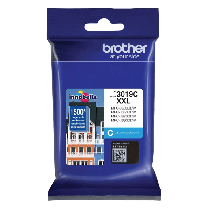Brother LC3019 Original Cyan Ink Cartridge High Yield