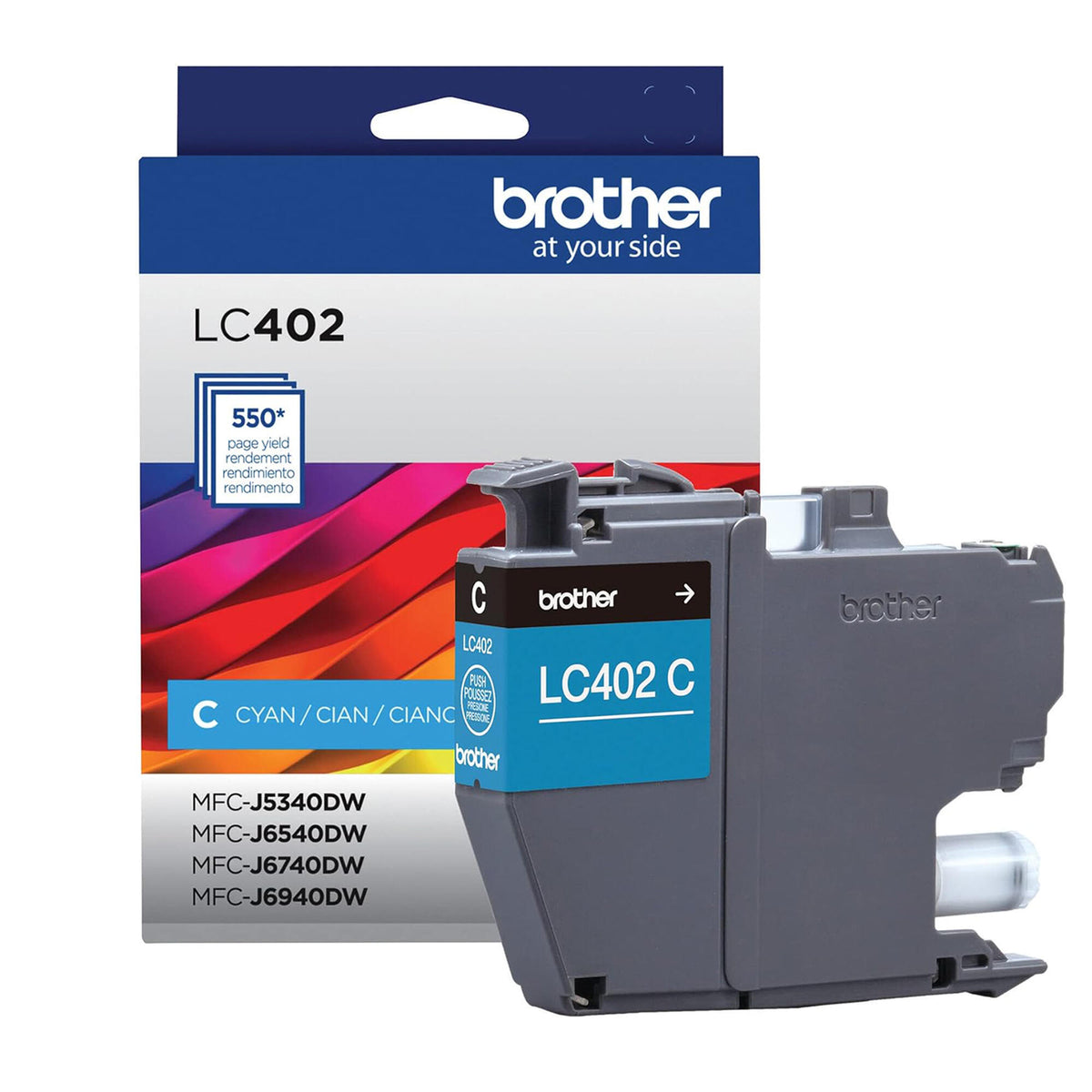 Brother LC402 Original Cyan Ink Cartridge