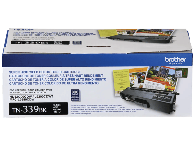 Brother TN339 Original Black Toner Cartridge High Yield