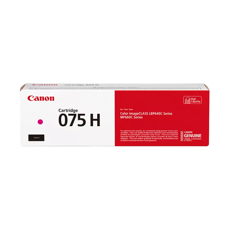 Canon 075H 6367C0011 Original Magenta Toner Cartridge High Yield