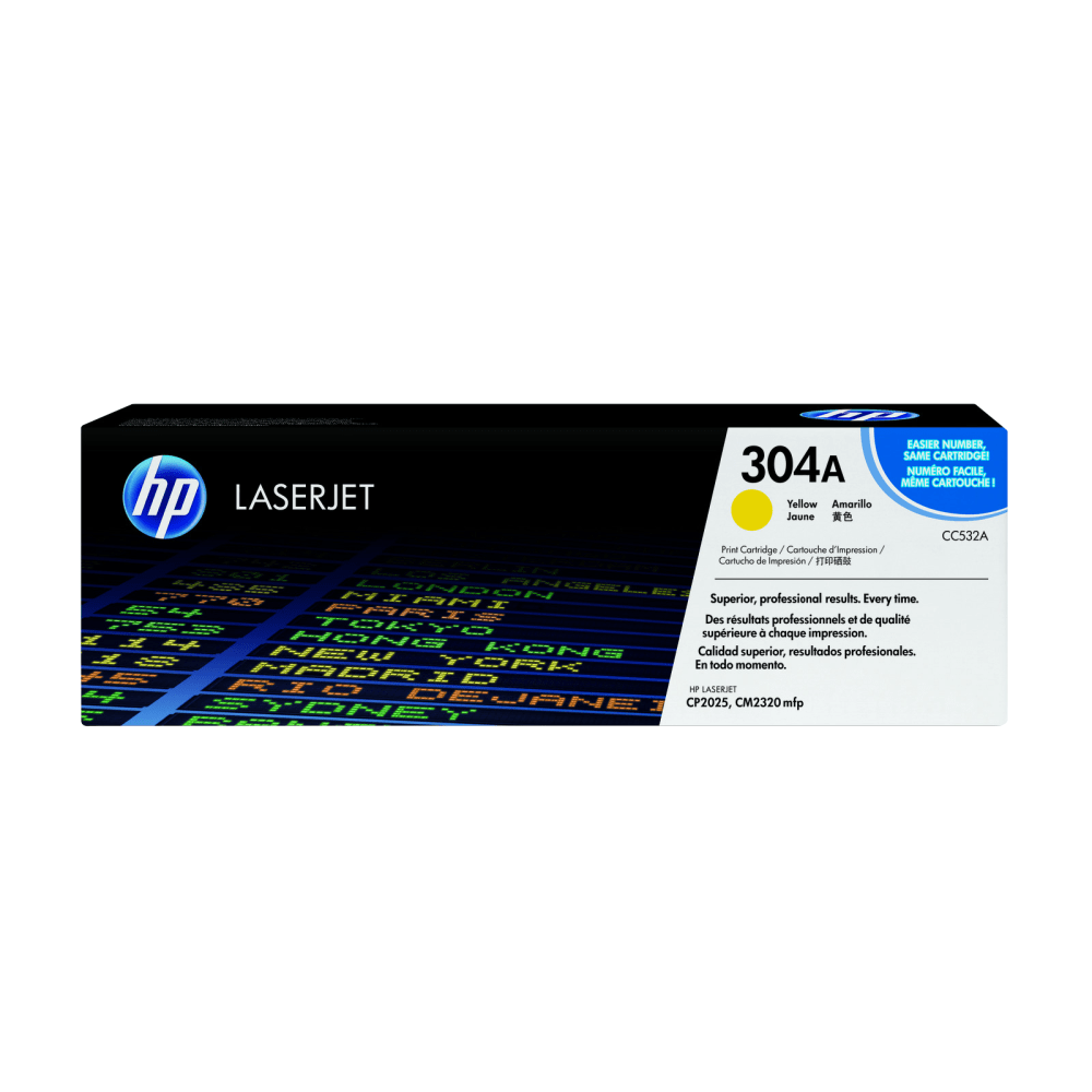 HP 304A CC532A Original Yellow Toner Cartridge