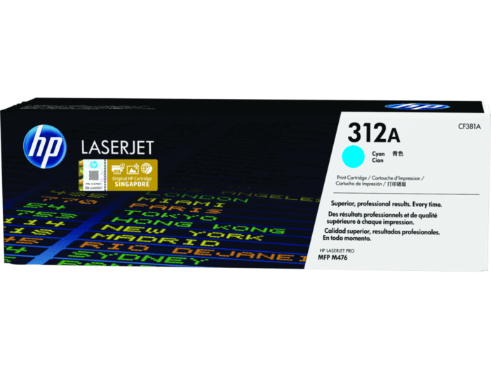 HP 312A CF381A Original Cyan Toner Cartridge