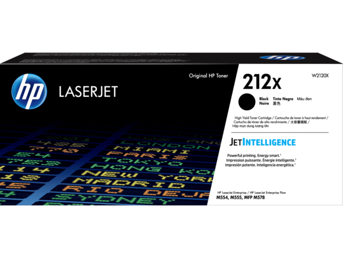HP 212X W2120X Original Black Toner Cartridge High Yield