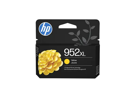HP 952XL Original Yellow Ink Cartridge (L0S67AN) High Yield