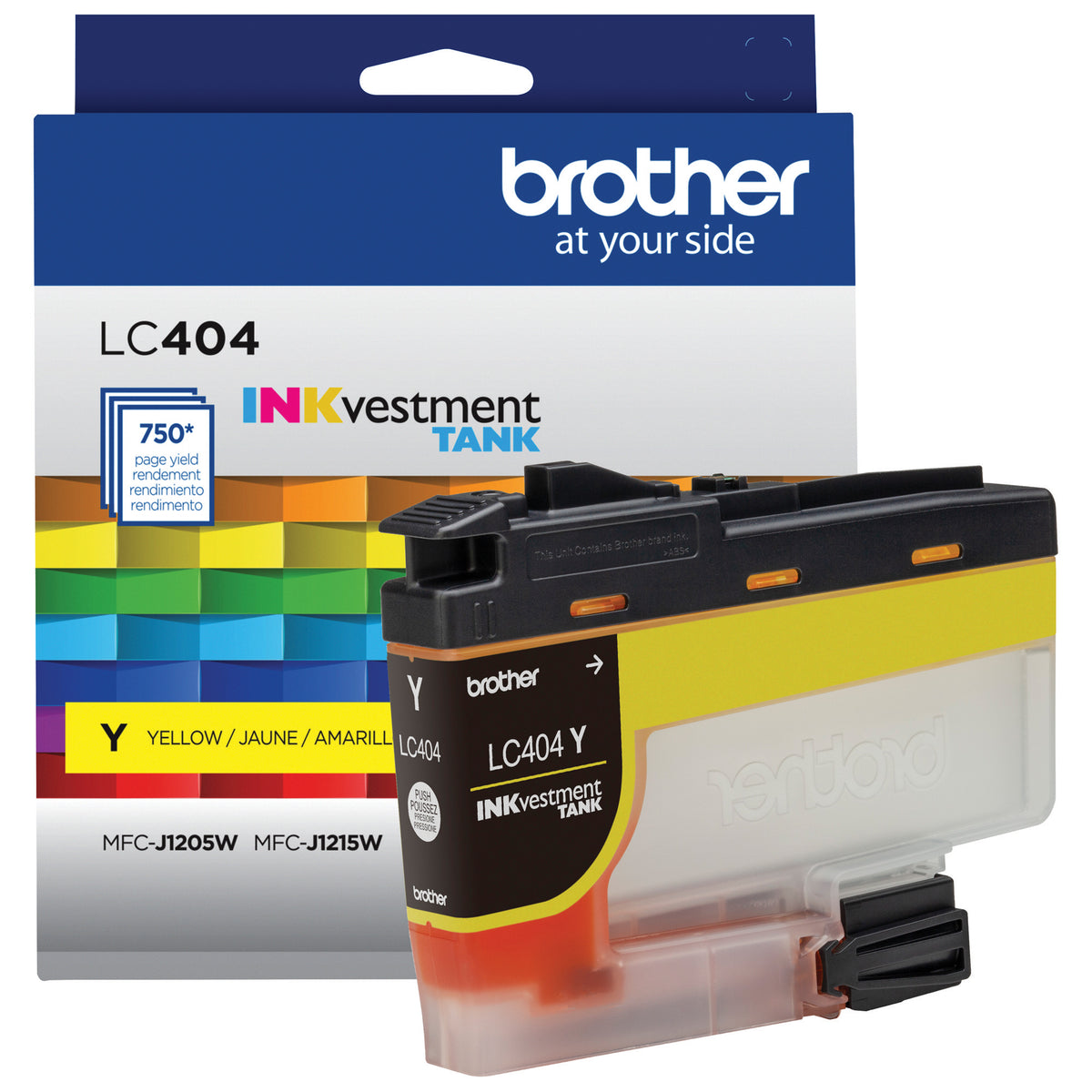 Brother LC404 Original Yellow Ink Cartridge