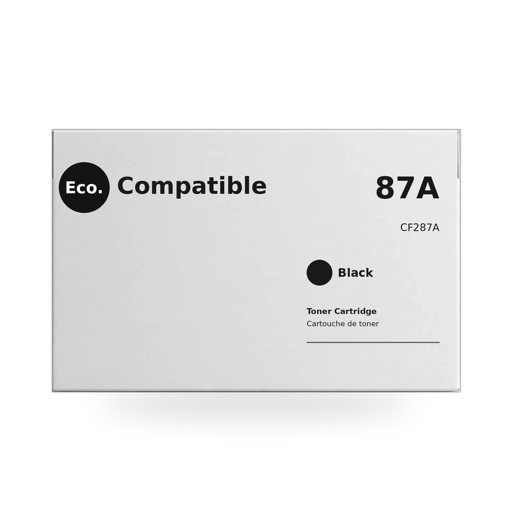 Eco.Compatible HP 87A CF287A Black Toner Cartridge