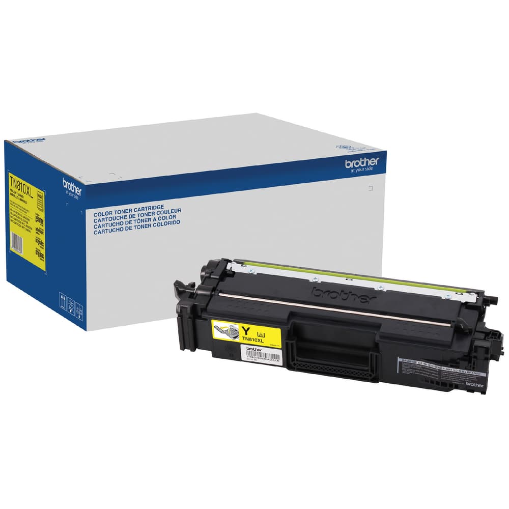 Brother TN810XL Original Yellow Toner Cartridge High Yield