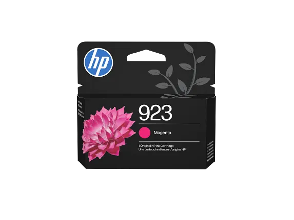 HP 923 Original Magenta Ink Cartridge (4K0T1LN)