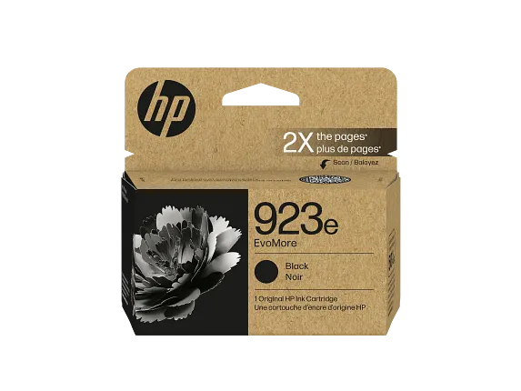 HP 923E Original Black Ink Cartridge (4K0T7LN) High Yield