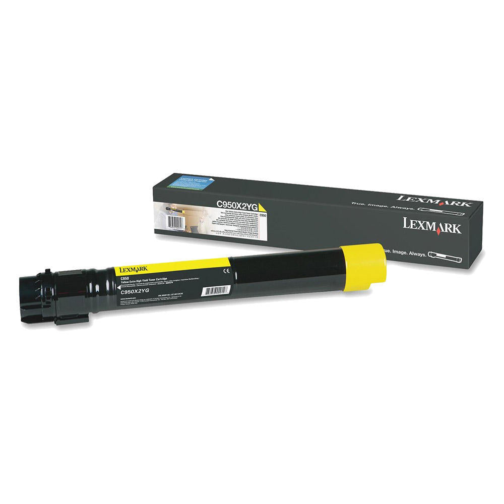 Lexmark C950X2YG Original Yellow Toner Cartridge High Yield