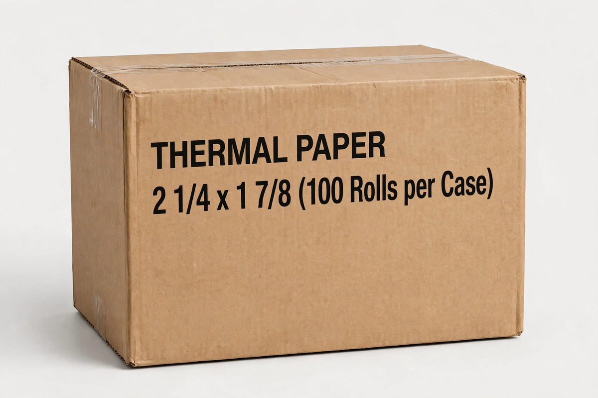 THERMAL PAPER ROLL 2 1/4 x 85' (100 Rolls per Case)