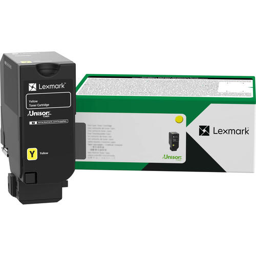 Lexmark 71C10Y0 Original Yellow Toner Cartridge - Return Program