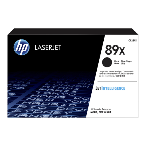 HP 89X CF289X Original Black Toner Cartridge High Yield