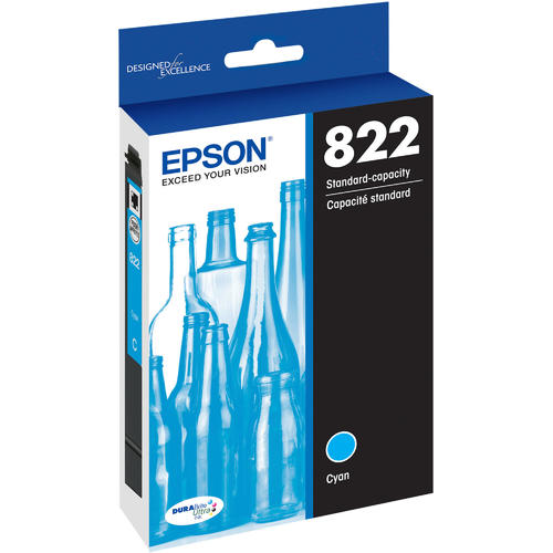 Epson T822 Original Cyan Ink Cartridge