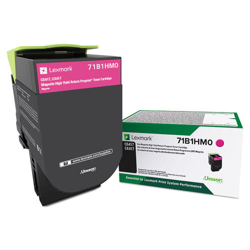 Lexmark 71B1HM0 Original Magenta Toner Cartridge - High Yield