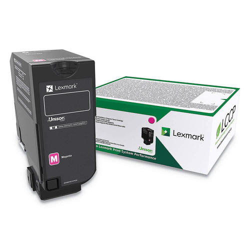 Lexmark 84C1HM0 Original Magenta Toner Cartridge - High Yield