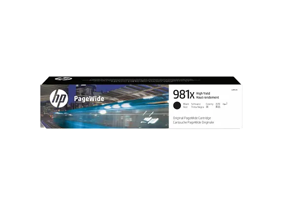 HP 981X Original Black Ink Cartridge (L0R12A) High Yield