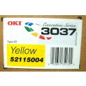 Okidata 3037 Original Yellow Toner Cartridge (52115004)