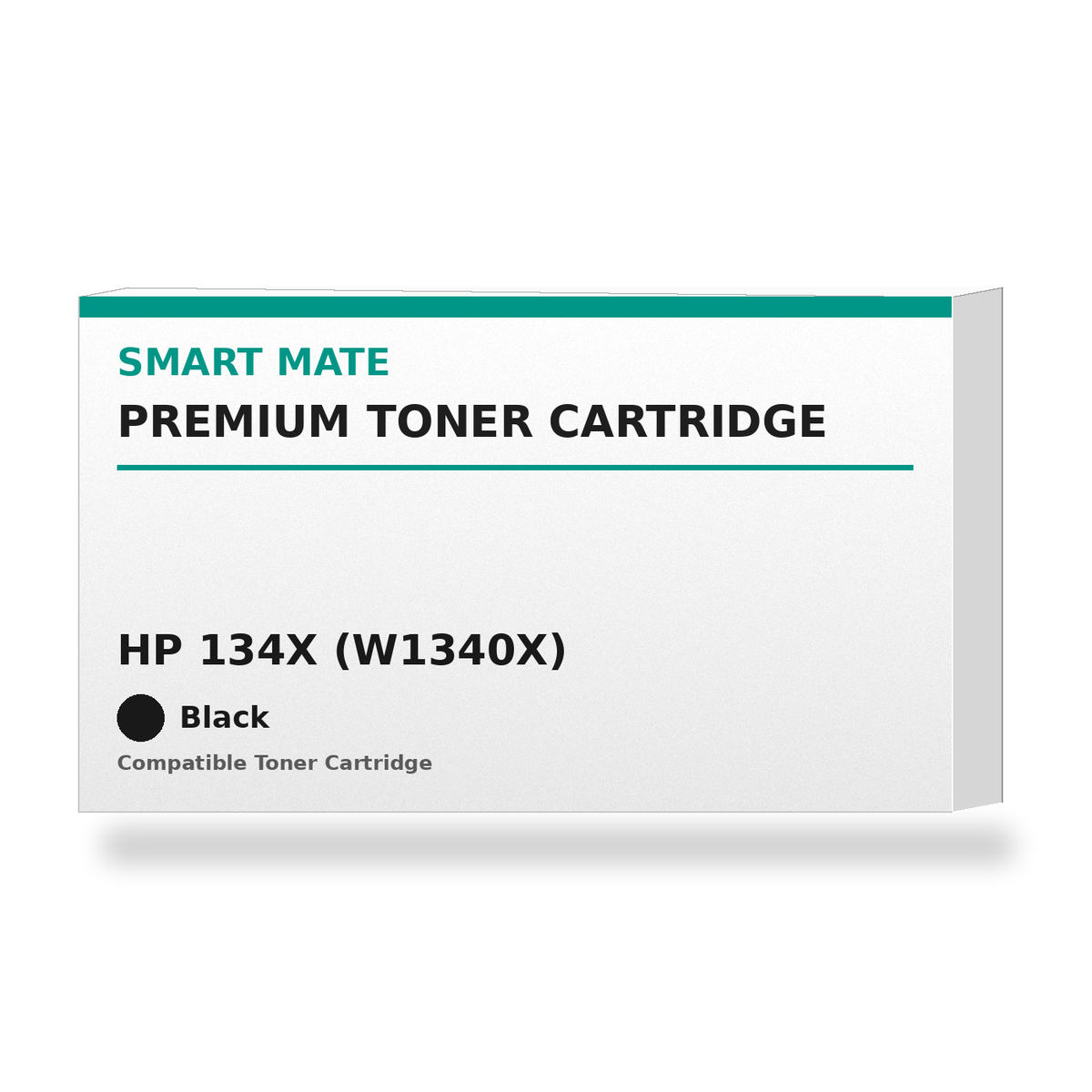 Smart Mate Compatible HP 134X Black Toner Cartridge High Yield (W1340X)