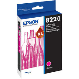 Epson T822XL High Yield Original Magenta Ink Cartridge High Yield