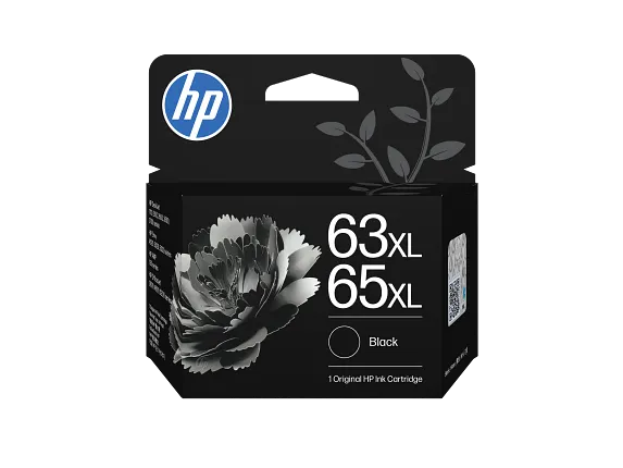 HP 63XL Original Black Ink Cartridge (B7RT5AN) High Yield