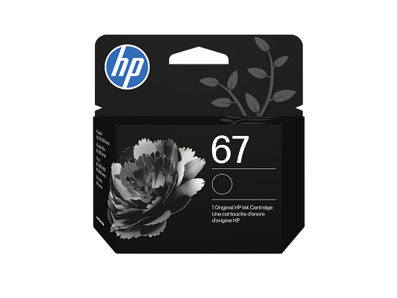 HP 67 Original Black Ink Cartridge (3YM56AN)
