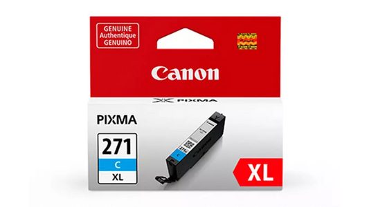 Canon CLI271XL 0337C001 Original Cyan Ink Cartridge High Yield