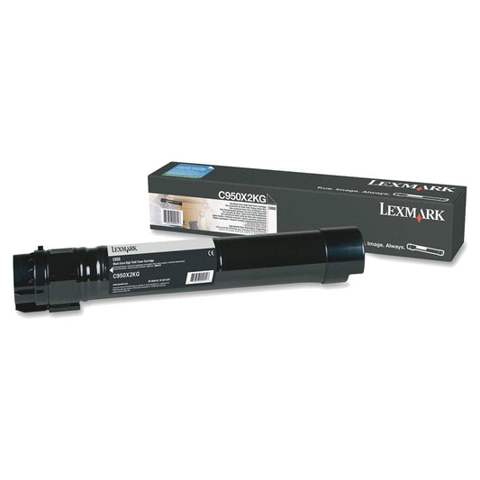 Lexmark C950X2KG Original Black Toner Cartridge High Yield