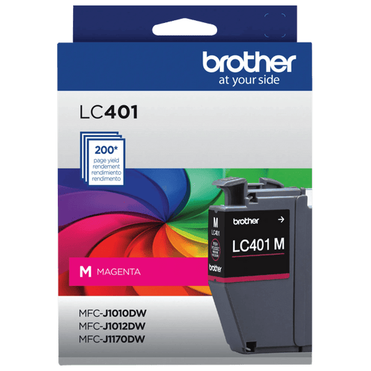Brother LC401 Original Magenta Ink Cartridge