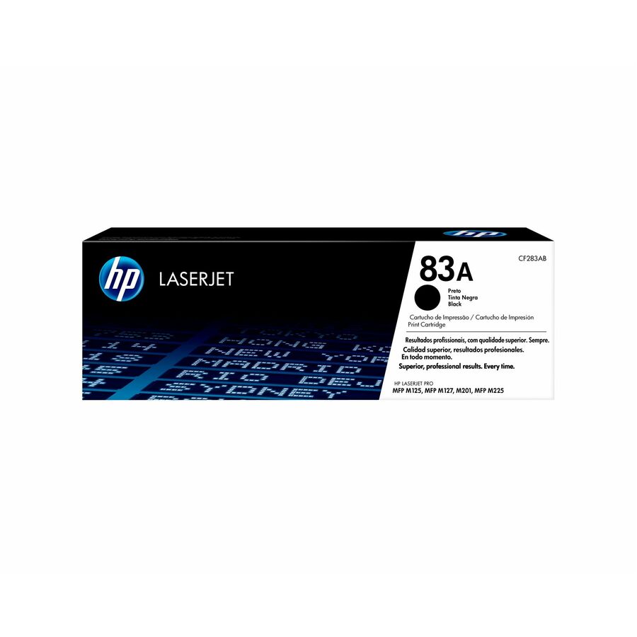 Cartouche de toner noire compatible HP 83A CF283A