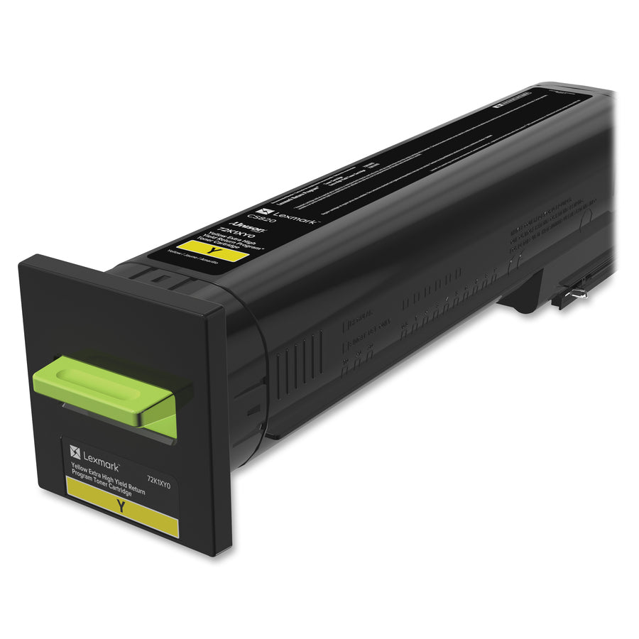 Lexmark 72K1XY0 Original Yellow Toner Cartridge High Yield