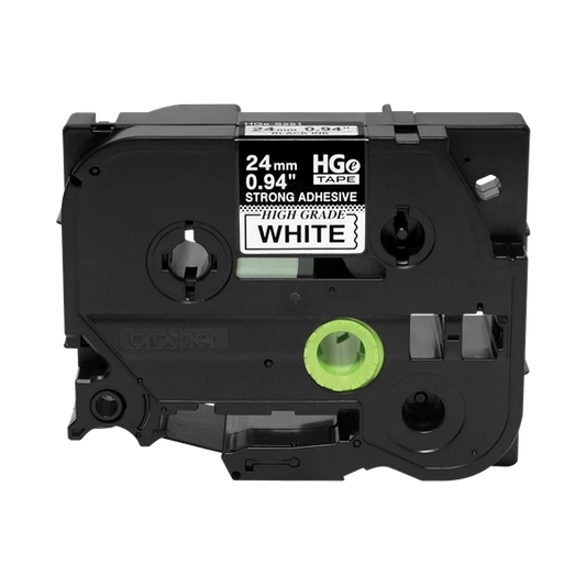 BROTHER ÉTIQUETTES HES2515PK NOIR/BLANC 5/PAQUET