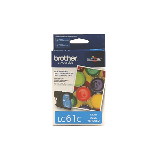 Brother LC61 Original Cyan Ink Cartridge
