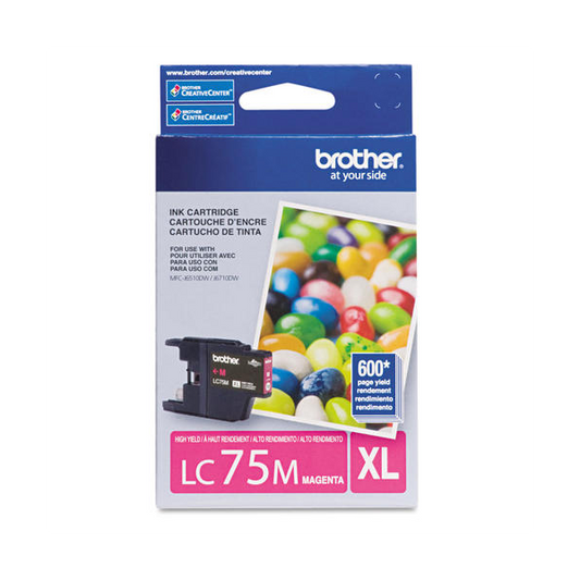 Brother jet d'encre LC75 magenta