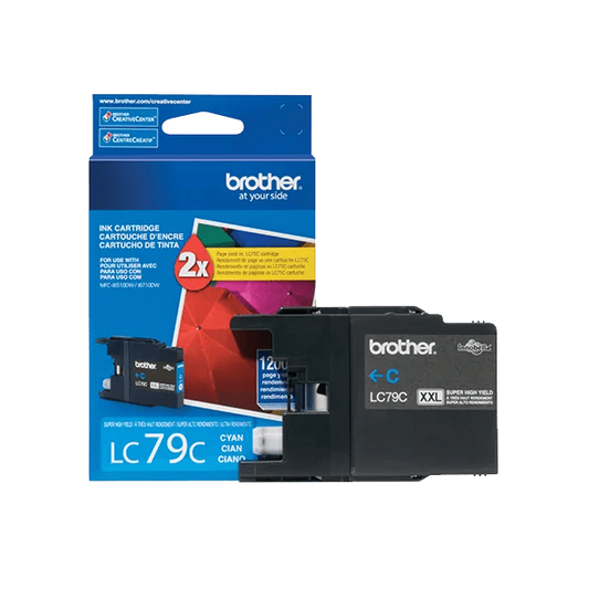 Brother LC79 Original Cyan Ink Cartridge High Yield