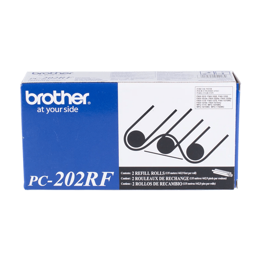 BROTHER REFILL ROLLS PC202RF FAX1270E  2/PK
