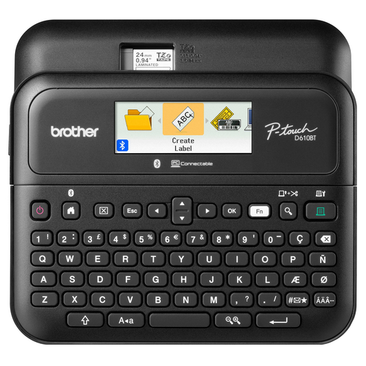 BROTHER LABEL MAKER PTD610BT PC CONNECTABLE