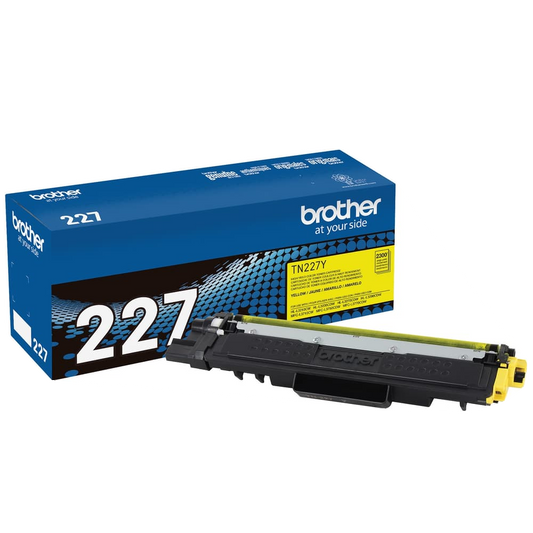 Brother TN227 Original Yellow Toner Cartridge High Yield