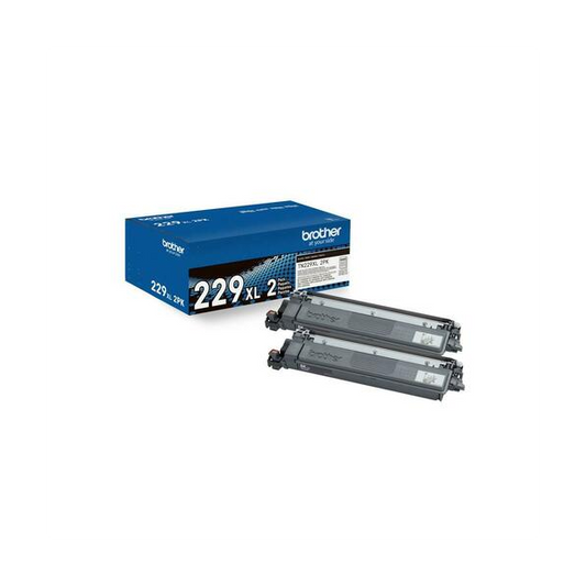 Brother TN229XL Original Black Toner Cartridge 2 PACK