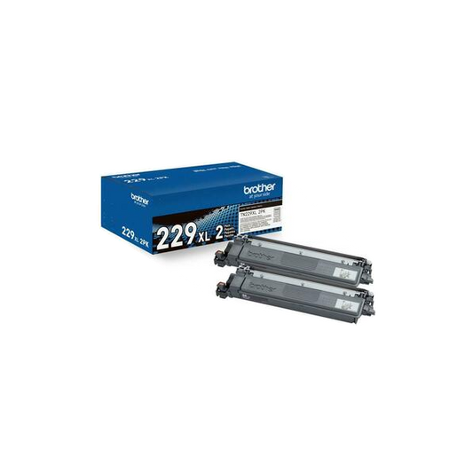 Brother TN229XL Original Black Toner Cartridge 2 PACK